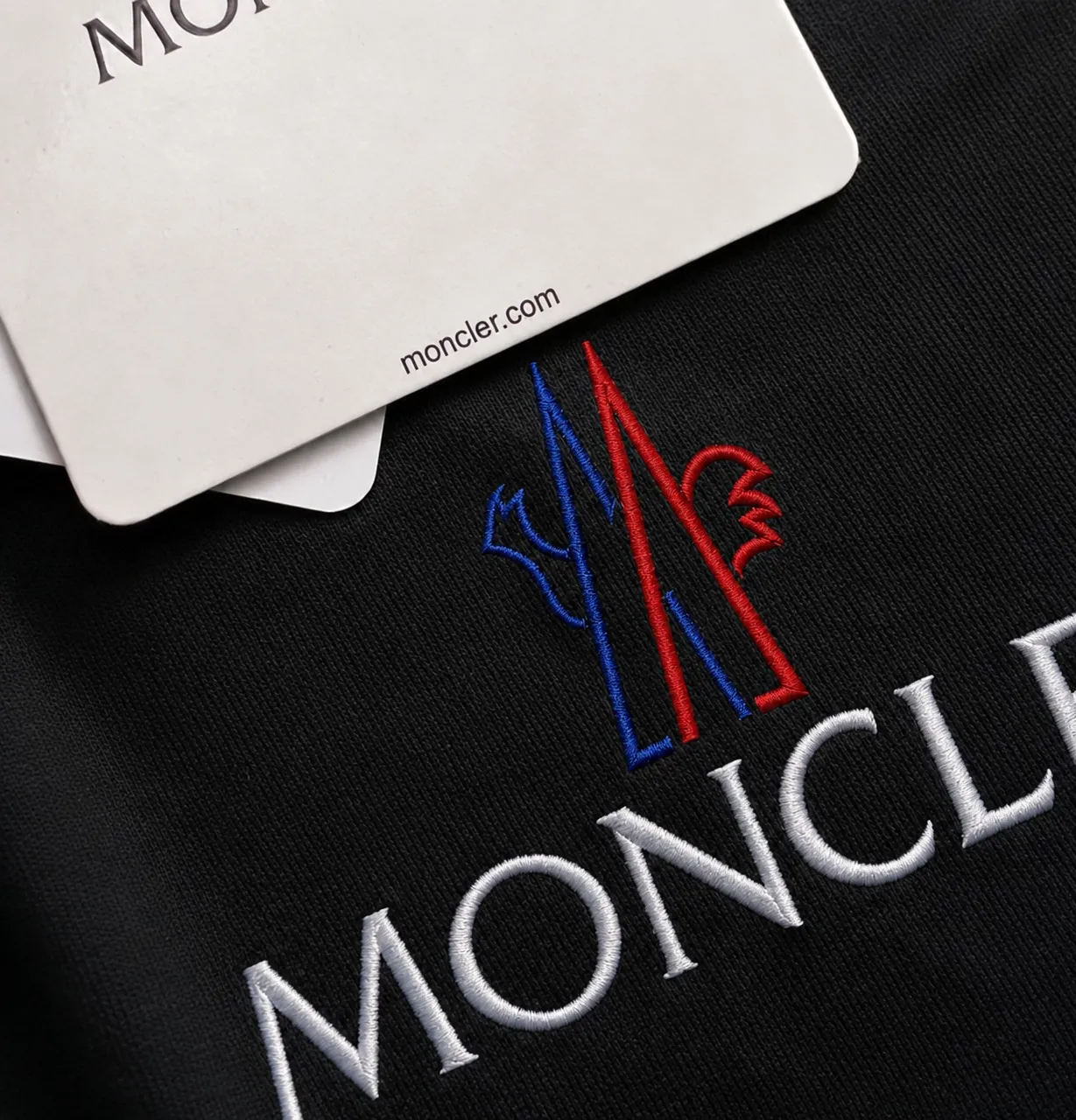 moncle～ logo 《 》7a tee ， Same Style ， : Black White Coffee Brown Size：S（90-130 ） M（125-150 ） L（135-165 ） XL（160-190 ） XXL（185-220 ）